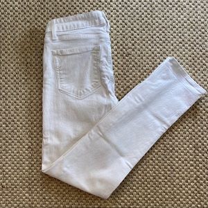 PAIGE Kylie crop white jeans 👖